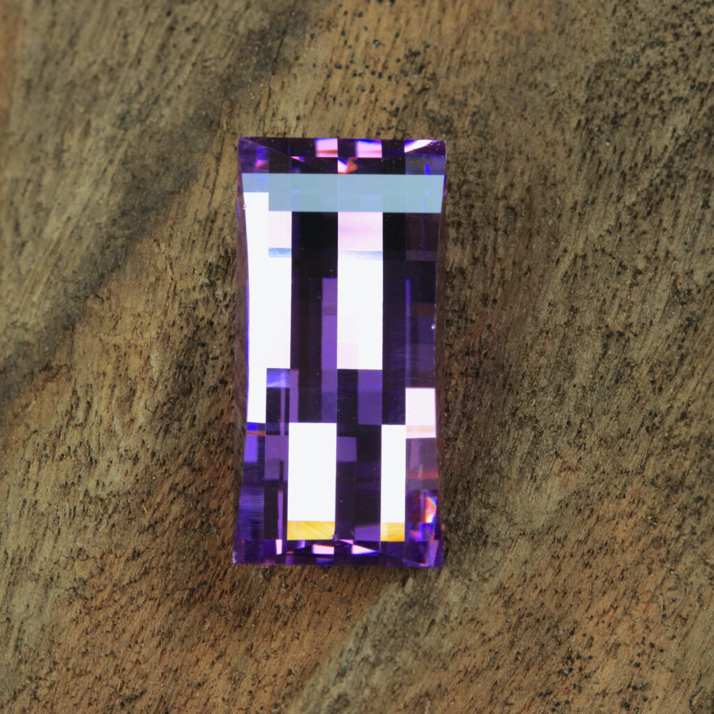 Faceted Cubic Zirconia
